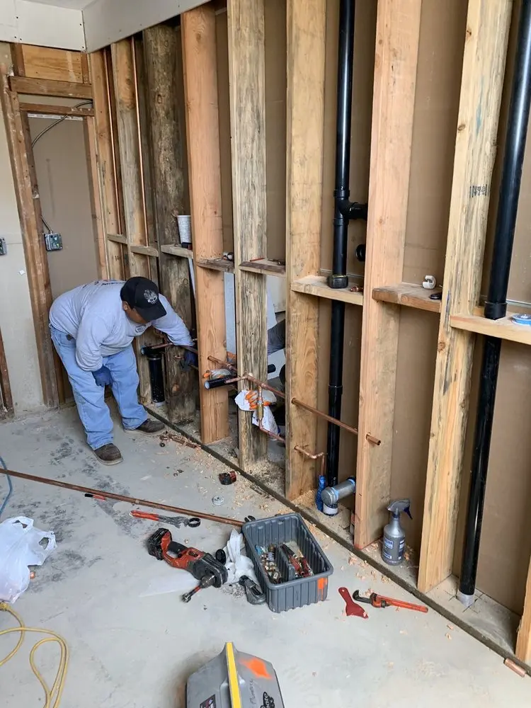 Commercial rough-in plumbing for Gas Line Repair in Nether Providence